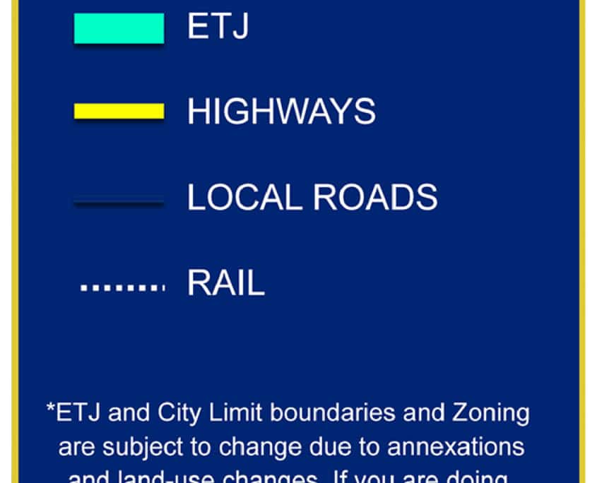 Real Estate & Maps Aubrey Municipal Development District