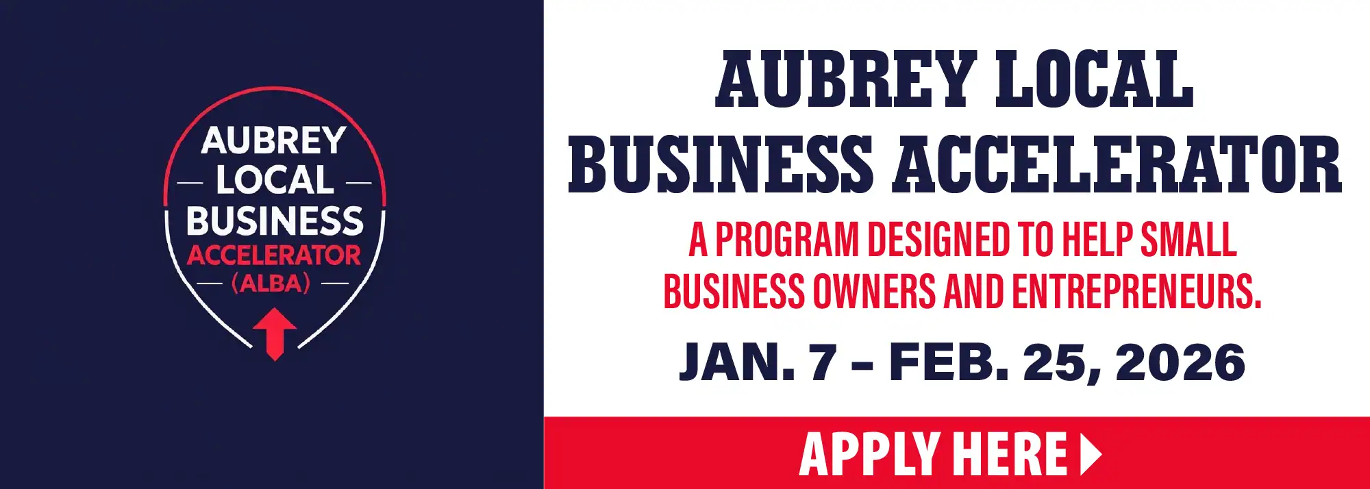 AUBREY BUSINESS ACCELERATOR MOBILE 2026 AUBREY BUSINESS ACCELERATOR MOBILE 2026